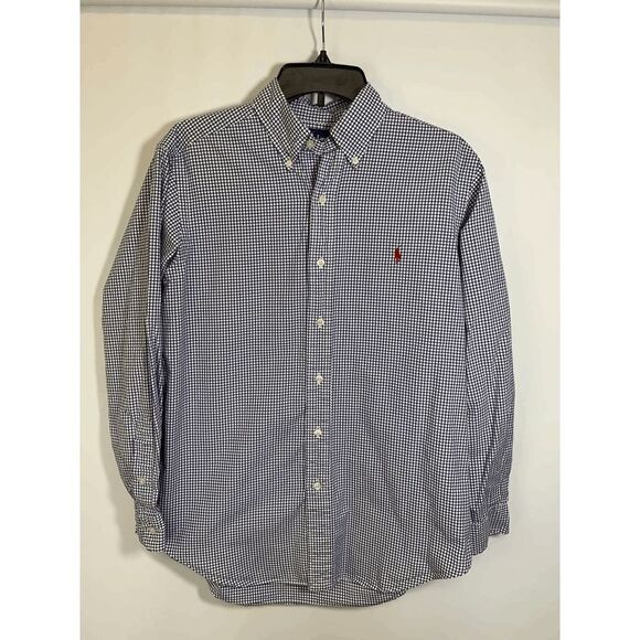 Polo Ralph Lauren Classic Fit Check Long Sleeve Button Down Shirt - Picture 1 of 6